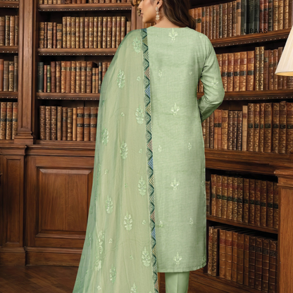 HAK Libaas embroidered lawn suit HK-235A