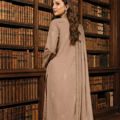 HAK Libaas embroidered lawn suit HK-235B