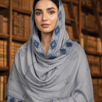 HAK Libaas embroidered lawn suit HK-235E