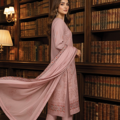 HAK Libaas embroidered lawn suit HK-235G