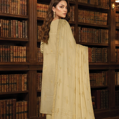 HAK Libaas embroidered lawn suit HK-235H